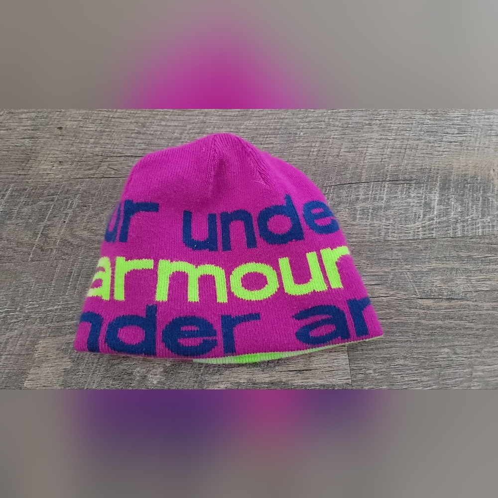 Reversible baby Under Armour beanie